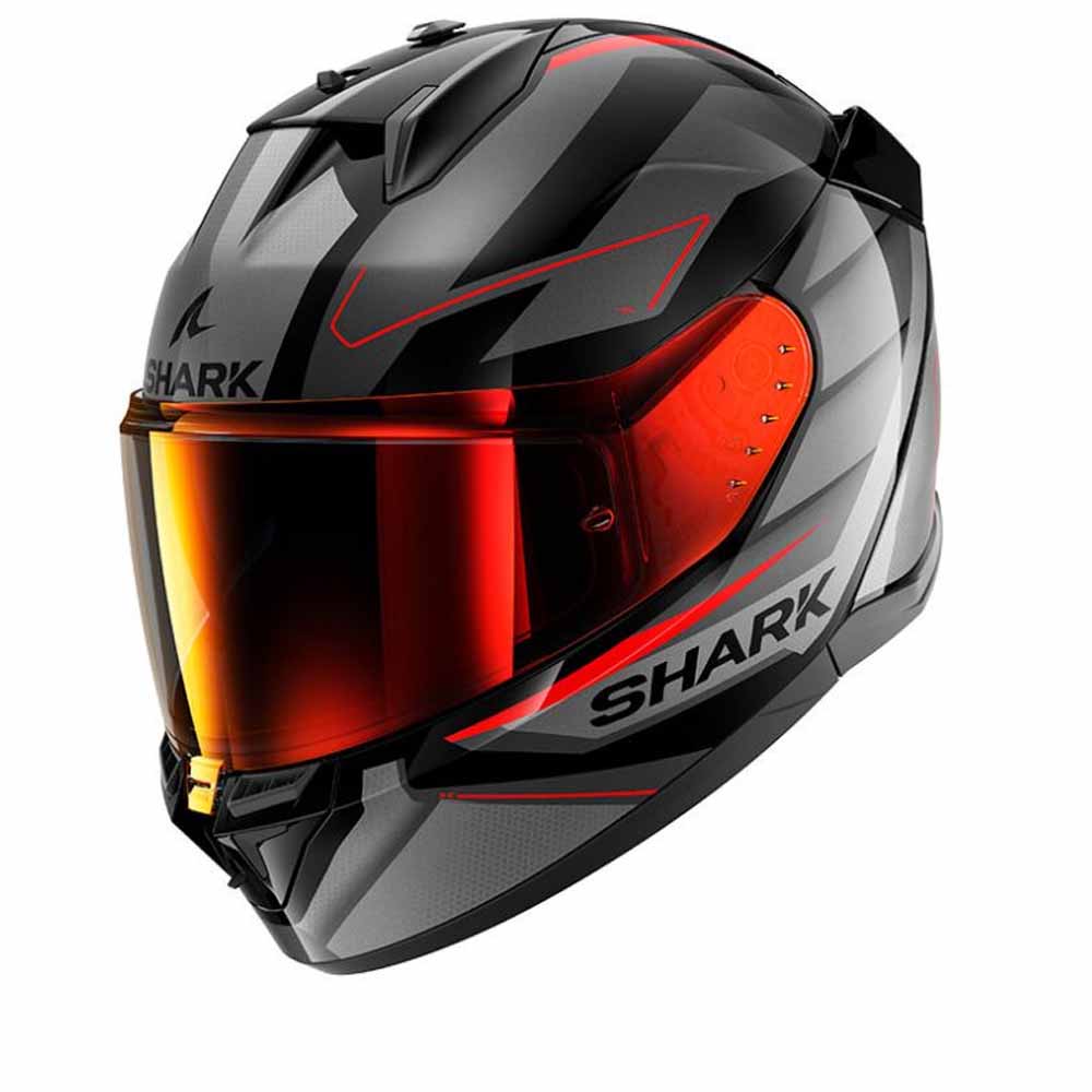 Shark D-Skwal 3 Sizler Black Anthracite Red KAR Full Face Helmet S