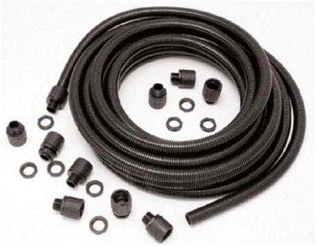 HellermannTyton L0175 Conduit, Pp, 25mm, Black