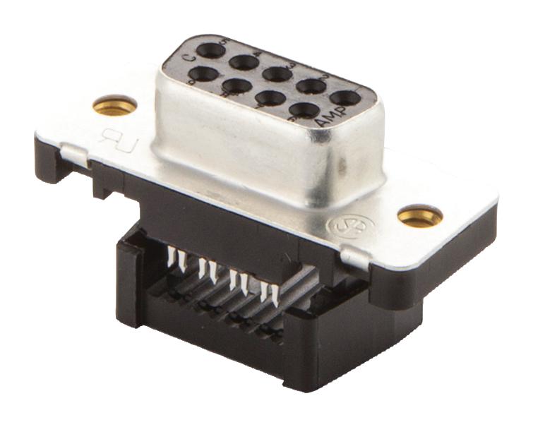 Amp Connectors / Te Connectivity 1658610-4 Socket, D Sub, 9Way