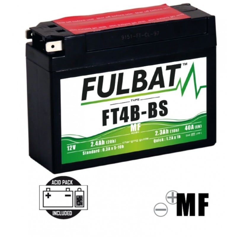 Fulbat FT4B-BS Gel Size