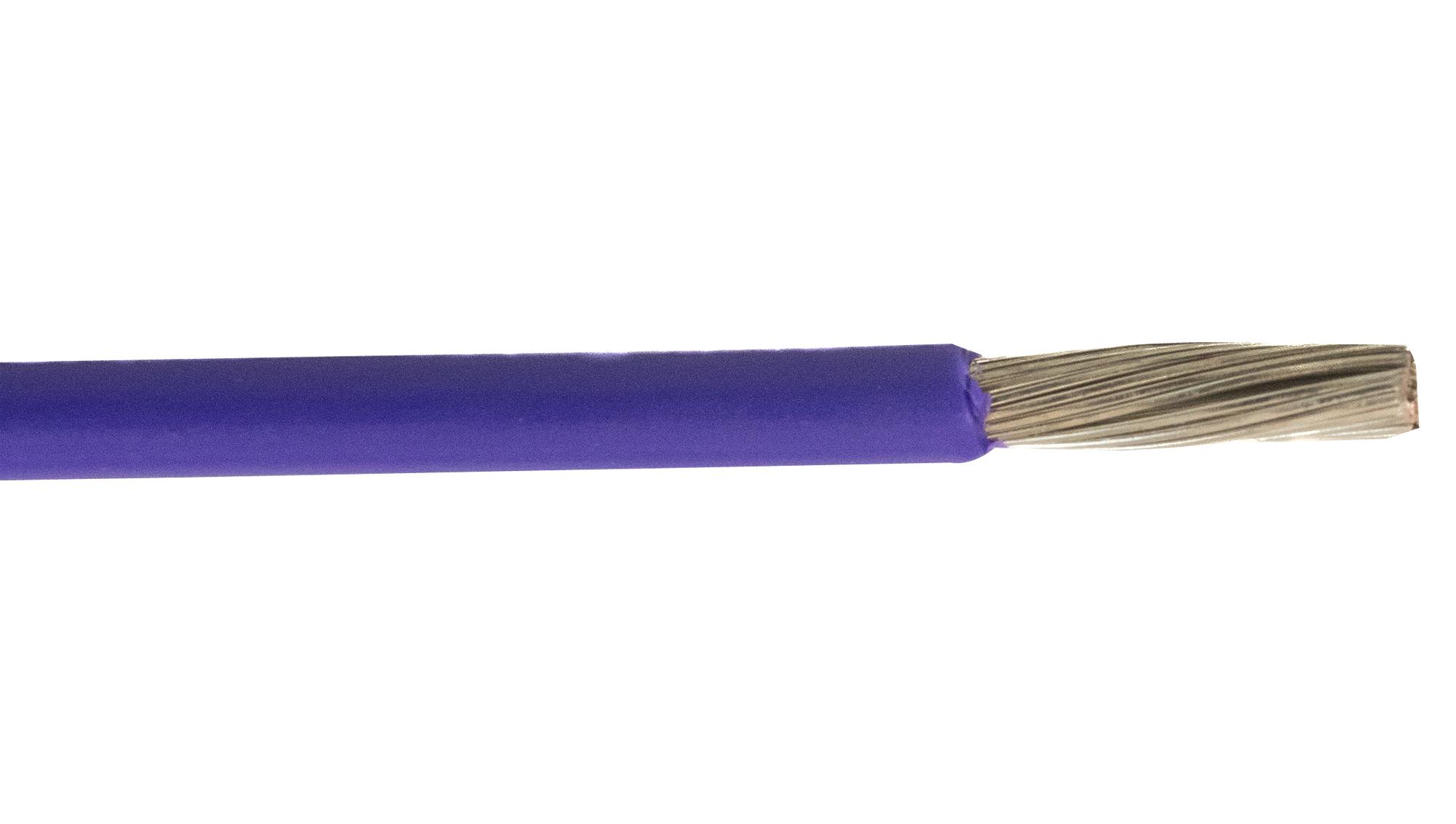 Alpha Wire 67050 Vi Hook-Up Wire, 0.5mm2, Violet, Per M