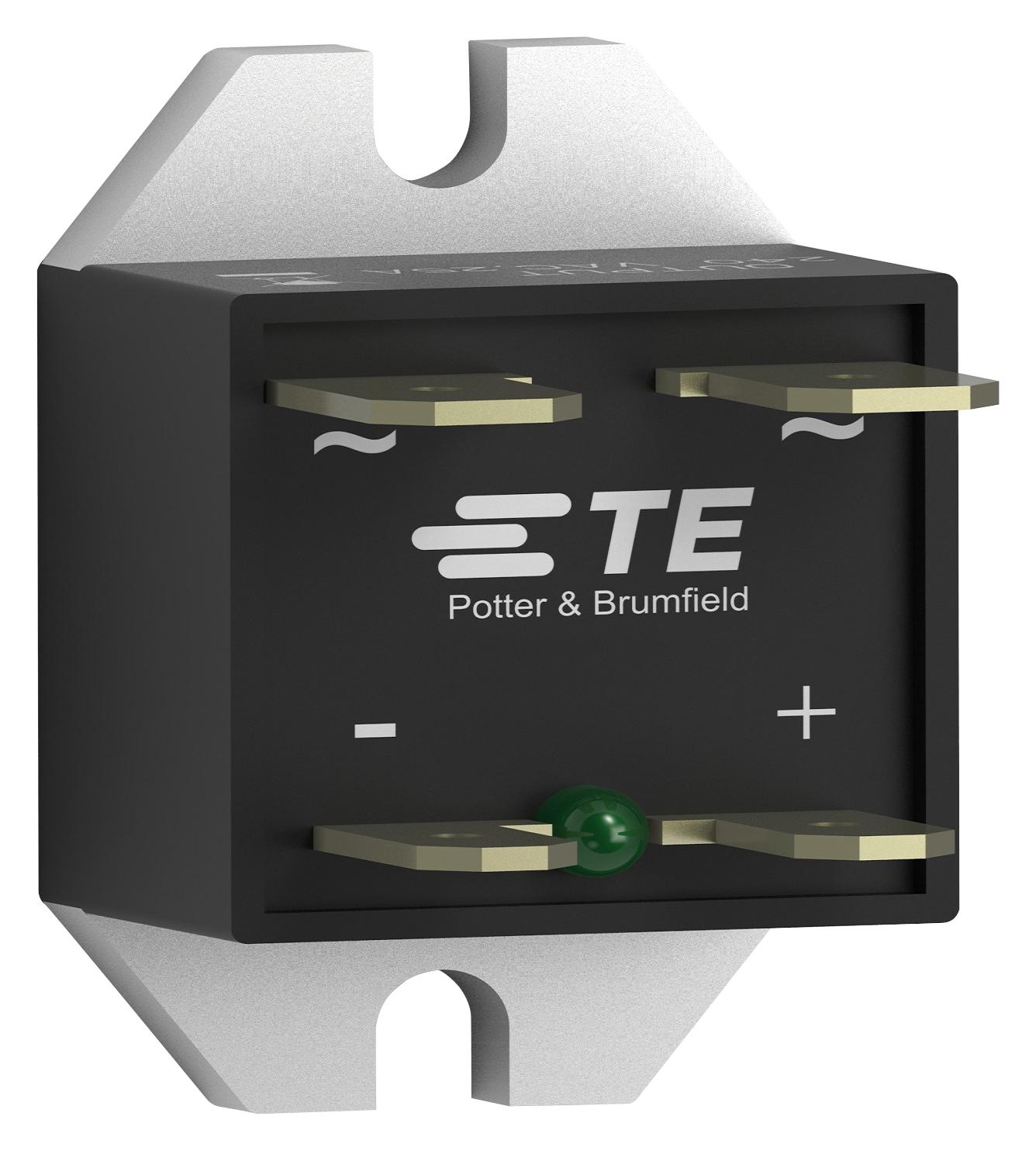 Potter & Brumfield Relays / Te Connectivity 2323802-1 Solid State Relay, Spst, 25A, 24-280Vac