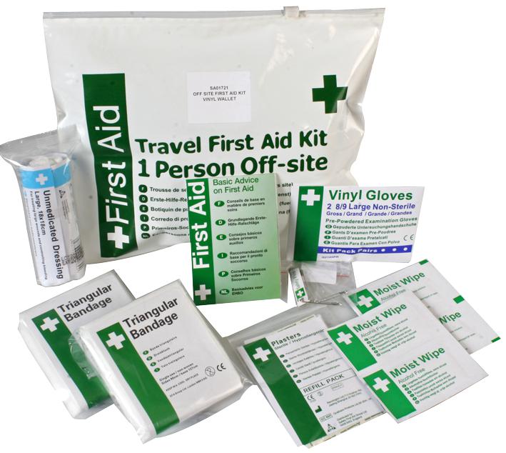 Safety First Aid Group K307T. Econ Travel Kit (1St Aid) Sask306A