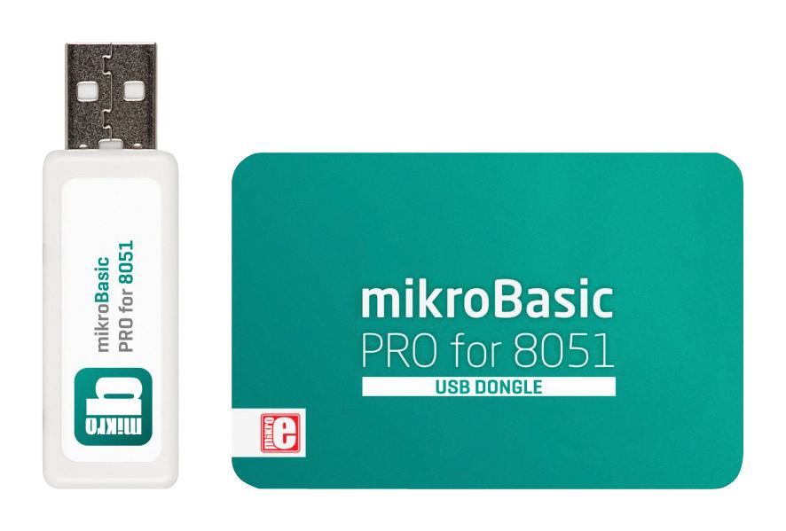 MikroElektronika Mikroe-720 Compiler, Usb Dongle, 8051, Basic