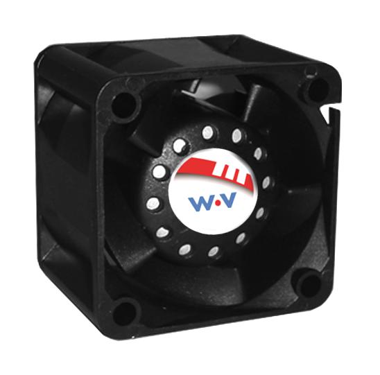 Wakefield Thermal Dc0382812V2B-2T0 Axial Fan, 38mm, 12Vdc, 20.8Cfm, 59Dba