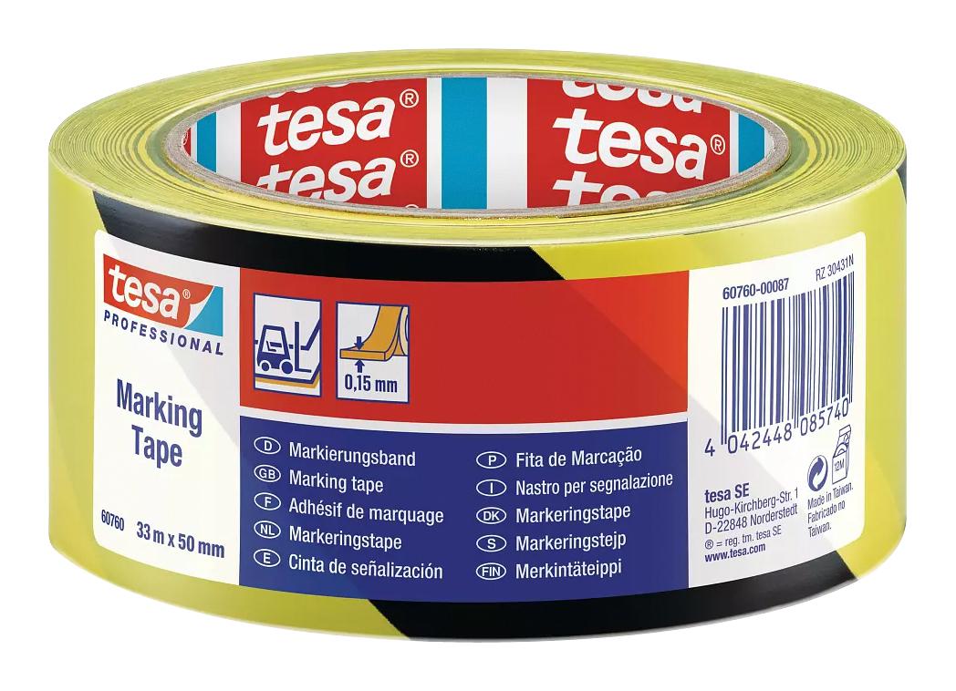 Tesa 60760-00087-15 Tape, Floor Marking, 50mm X 33M