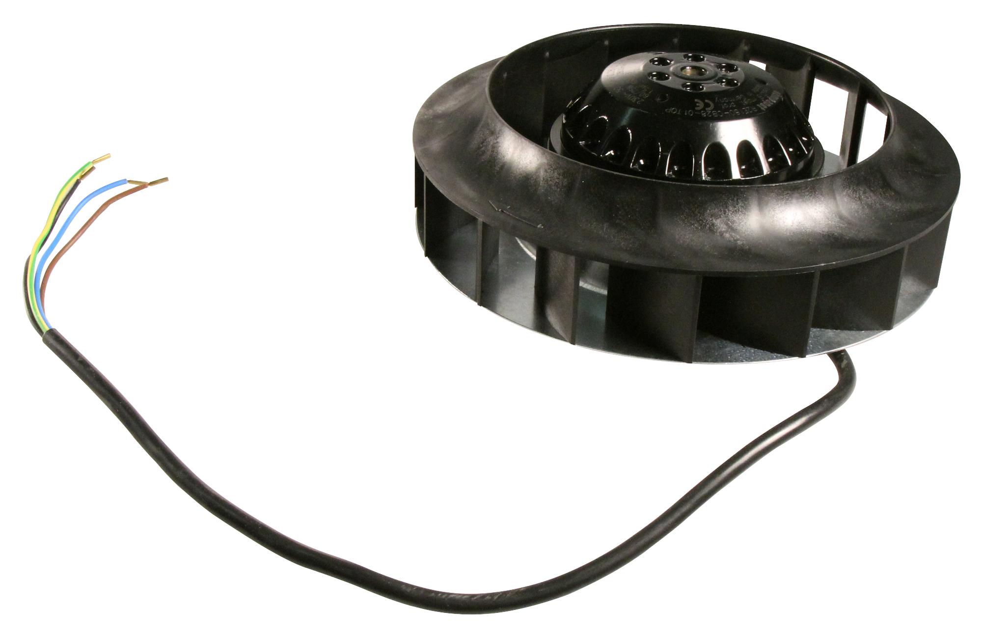 ebm-papst R2E180-Cb28-01 Fan, B/c Centrifugal, 180mm, 230V