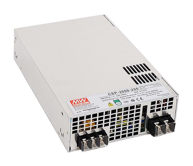 MEAN WELL Csp-3000-250 Power Supply, Ac-Dc, 250V, 12A