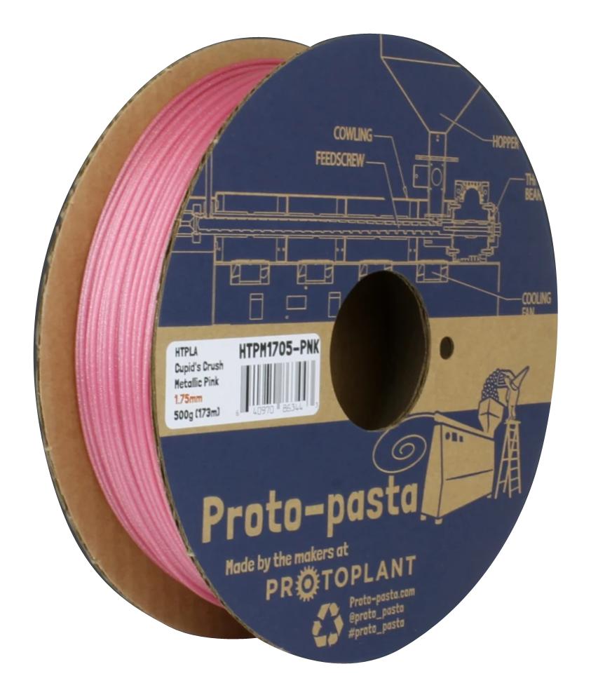 Protopasta Htpm2805-Pnk 3D Filament, 2.85mm, Htpla, Pink, 500G