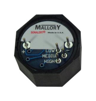 Mallory Mss5Glhct Piezo Transducer, Alarm, 90Dba, 4Khz
