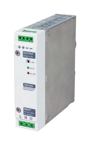 Industrial Shields Is.ac24Vdc5Adin Power Supply, Ac-Dc, 24V, 5A