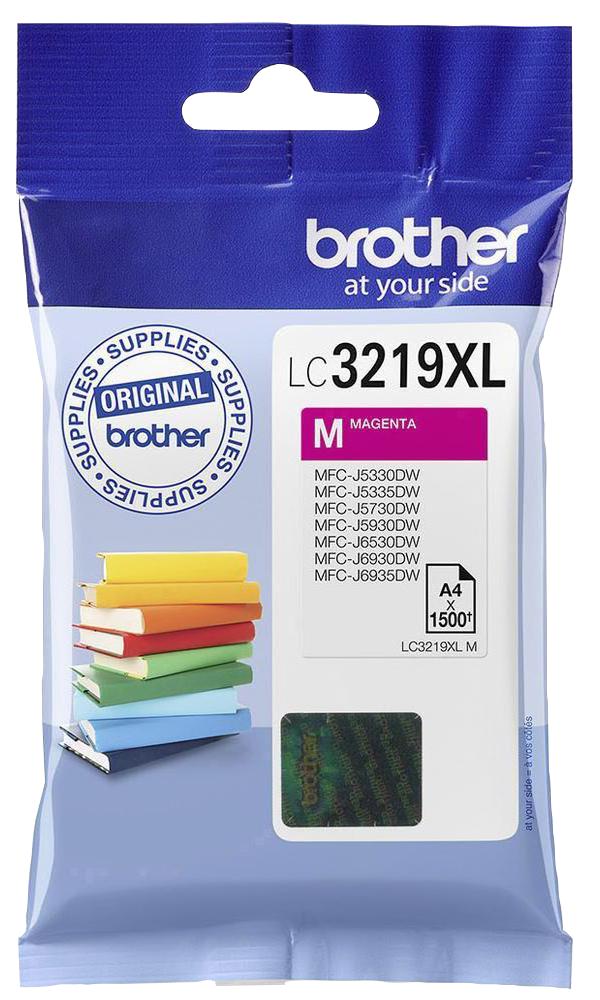 Brother Lc3219Xlm Ink Cart, Lc3219Xlm, Hi-Capacitor Magenta