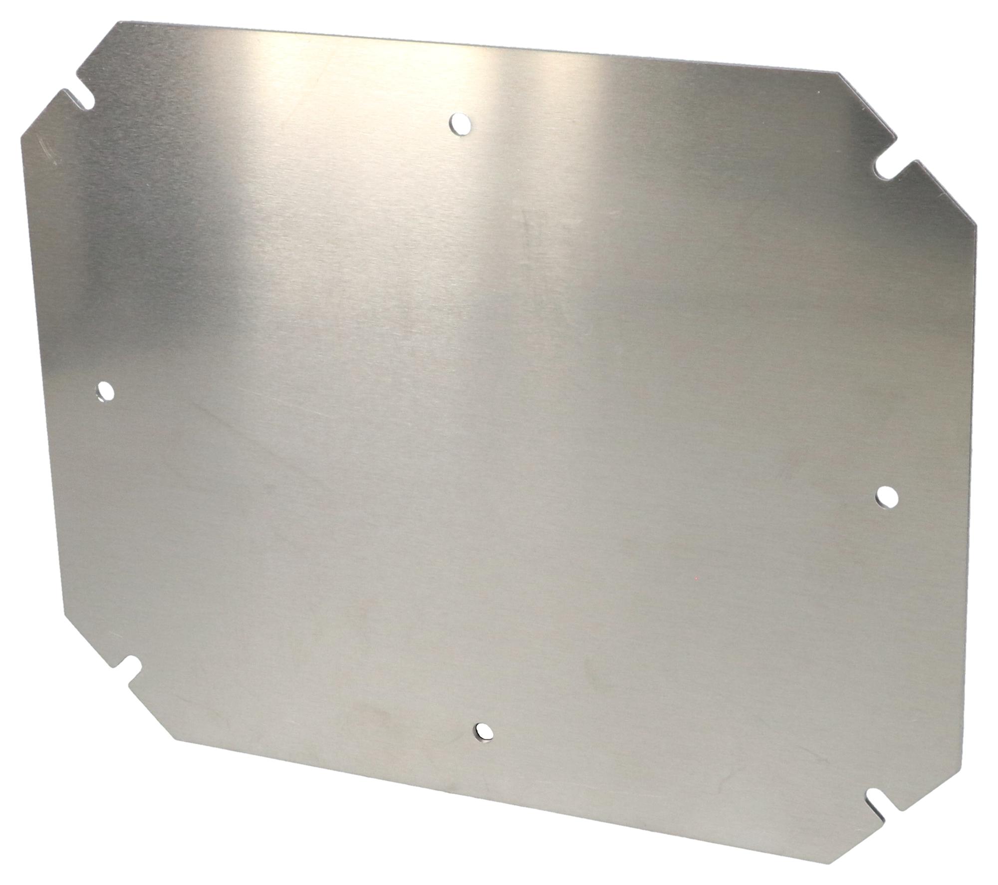 Bud Industries Dpx-287104 Floating Internal Mount Panel, Aluminium