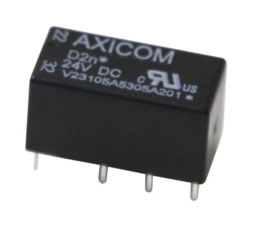 Axicom / Te Connectivity 9-1393792-9 Relay, Signal, Dpdt, 250Vac, 220Vdc, 3A
