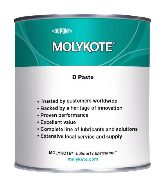 Molykote Molykote D, 50G D Anti-Seize Paste, Tube, 50G