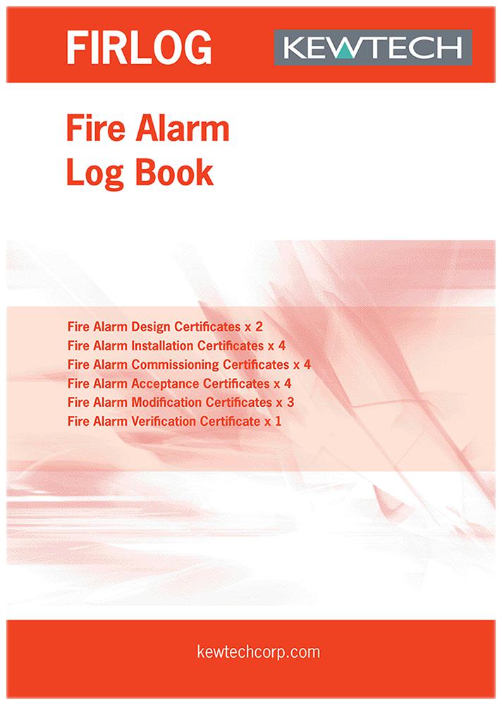 Kewtech Firlog Fire Alarm Log Book