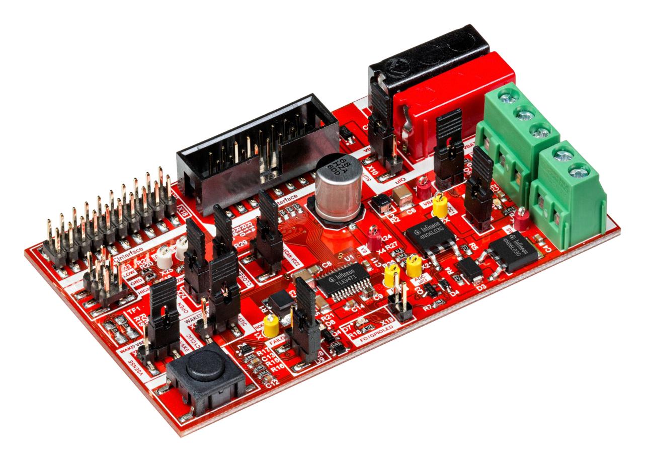 Infineon Litedcdcsbcboardtobo1 Eval Board, System Basis Chips