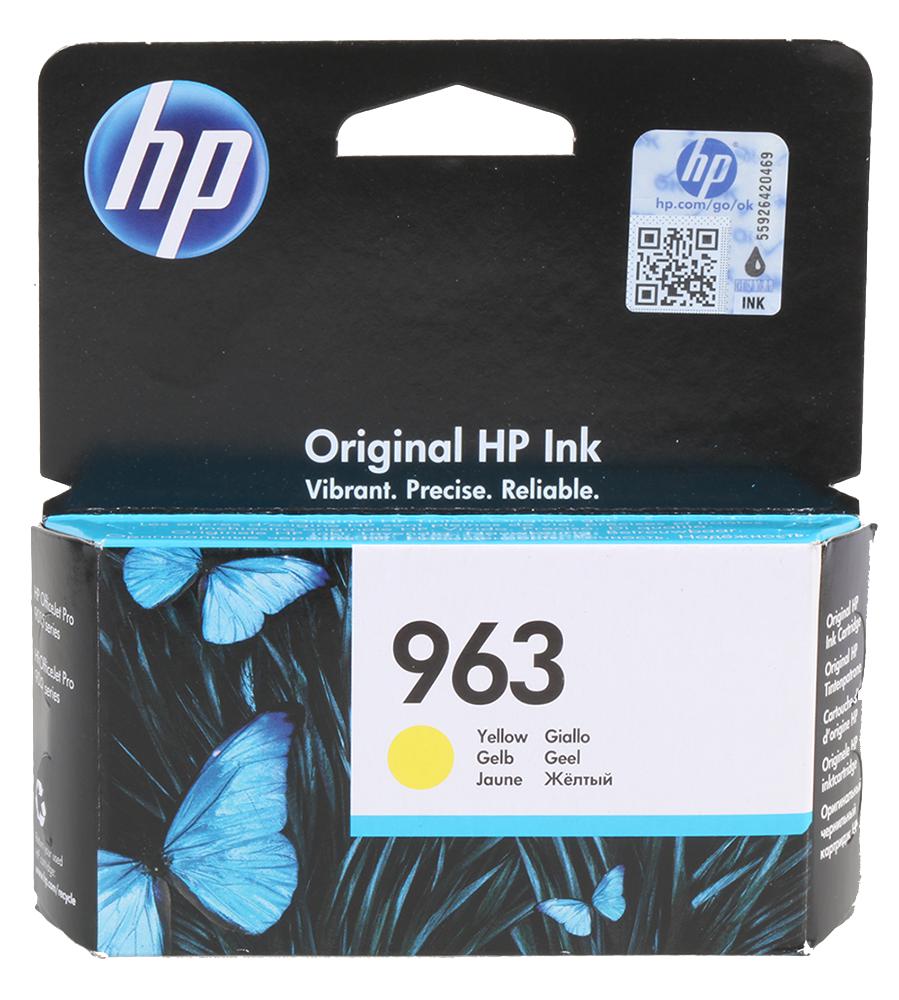 Hewlett Packard 3Ja25Ae Ink Cart, 3Ja25Ae, No 963, Yellow