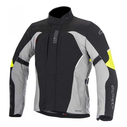 Alpinestars Ares Gore-Tex Jacket Black Gray Fluo Yellow Size S