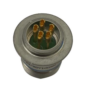 Amphenol Aerospace Bty-1414-07P1D Circular Connector, Rcpt, 14-7, Solder Mount