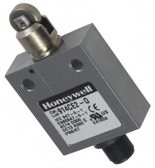 Honeywell 914Ce2Q1 Limit Switch, Top Roller Plunger, Spdt