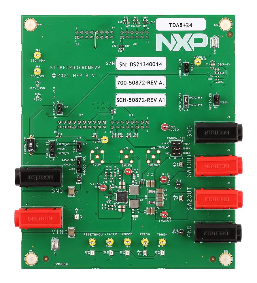 NXP Semiconductors Semiconductors Kitpf5200Frdmevm Evaluation Board, Buck Converter