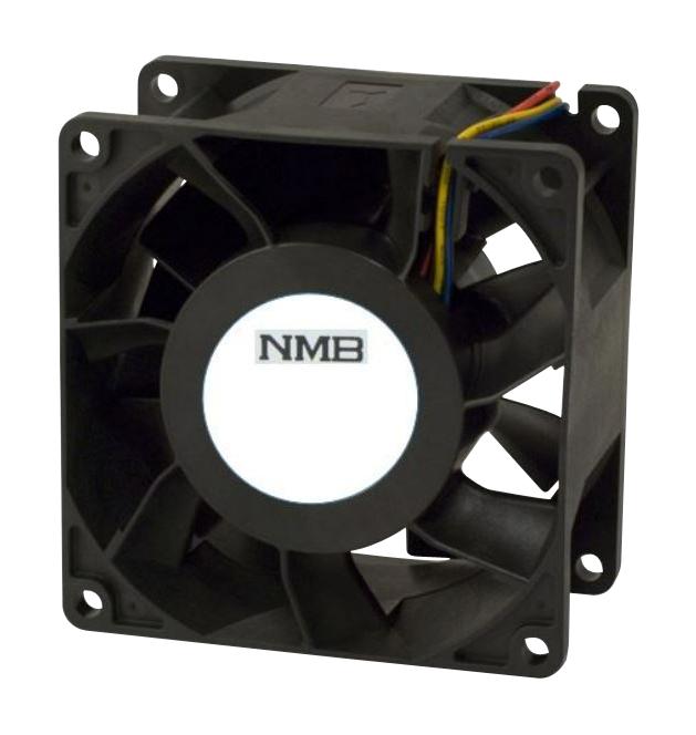 Nmb Technologies 08038Pb-A1K-Aa-00 Ac Fan, Ball, 80mm, 2300Rpm, 115V/0.07A