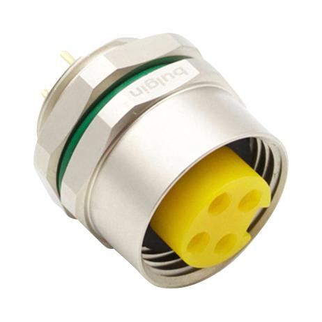 Bulgin Pxmbni78Fpf04Apcpg135 Sensor Connector, 7/8