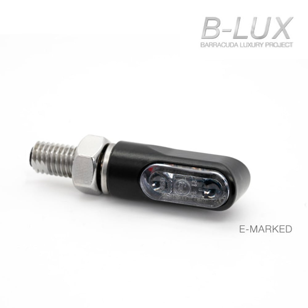 Barracuda MI-LED B-LUX Universal LED Indicators Black (Pair)