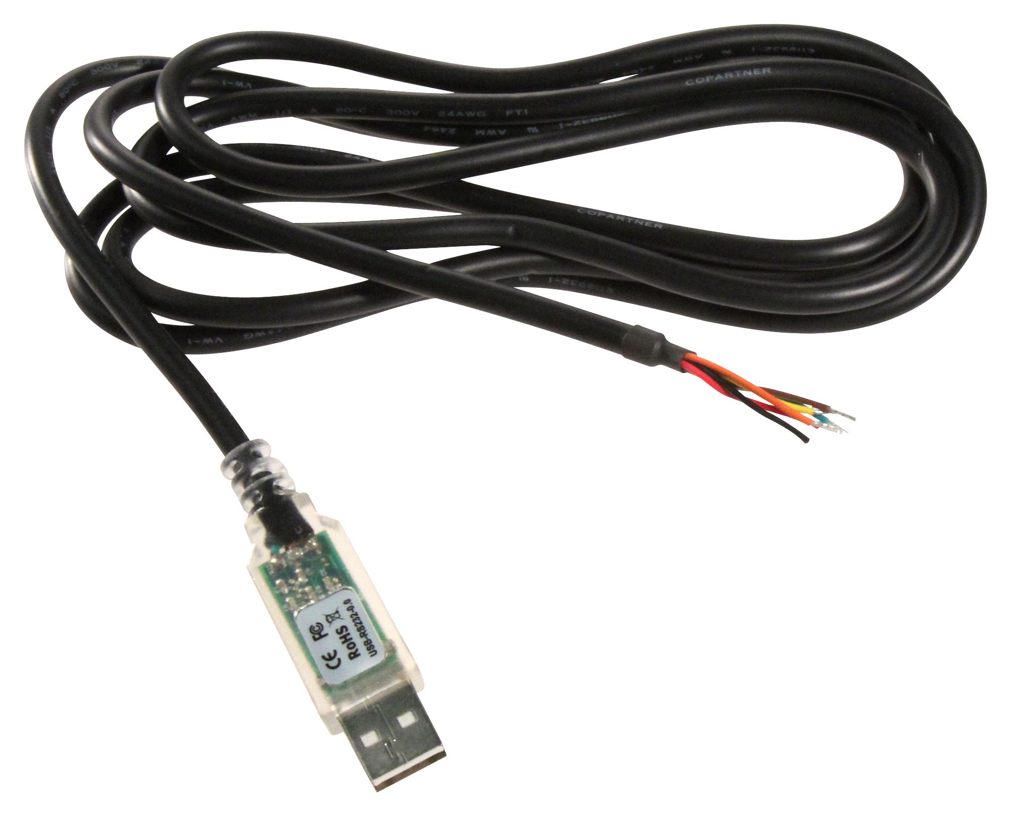 FTDI Usb-Rs232-We-1800-Bt_0.0 Cable, Usb A - Rs232, Serial Convertor