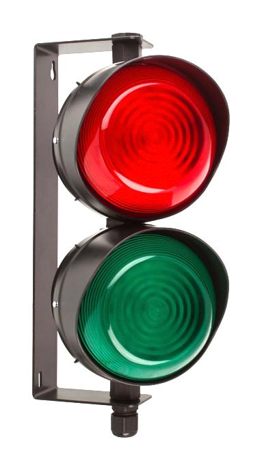 Moflash Signalling Led-Tl-02-02-04 Traffic Light, Red/green, Conti, 30V