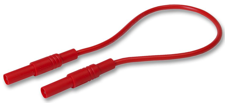 Hirschmann Test And Measurement 934075101 Test Lead, Red, 1M, 1Kv, 32A