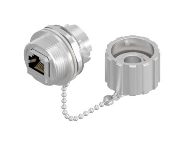 Amphenol Conec 17-101814 In-Line Coupler, Rj45 Jack, 8P8C, Cat5E