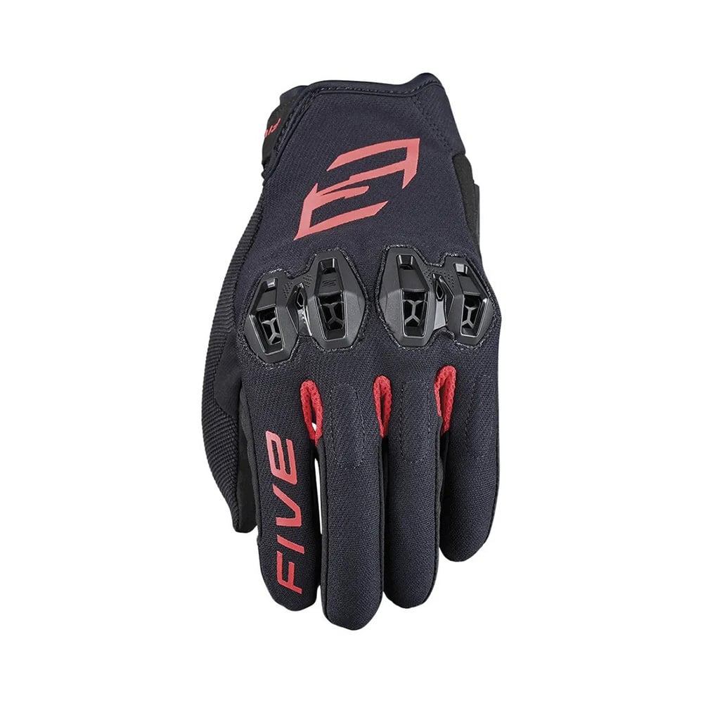 Five Tricks Gloves Black Red Size L