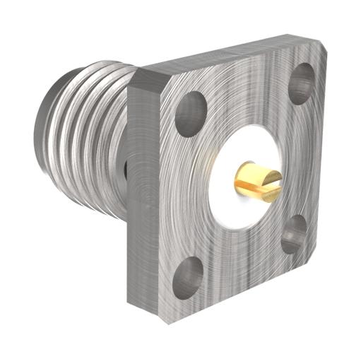 Amphenol RF 901-1Pc050000Ae Rf Coaxial Connector, Sma Jack, 50 Ohm, Panel