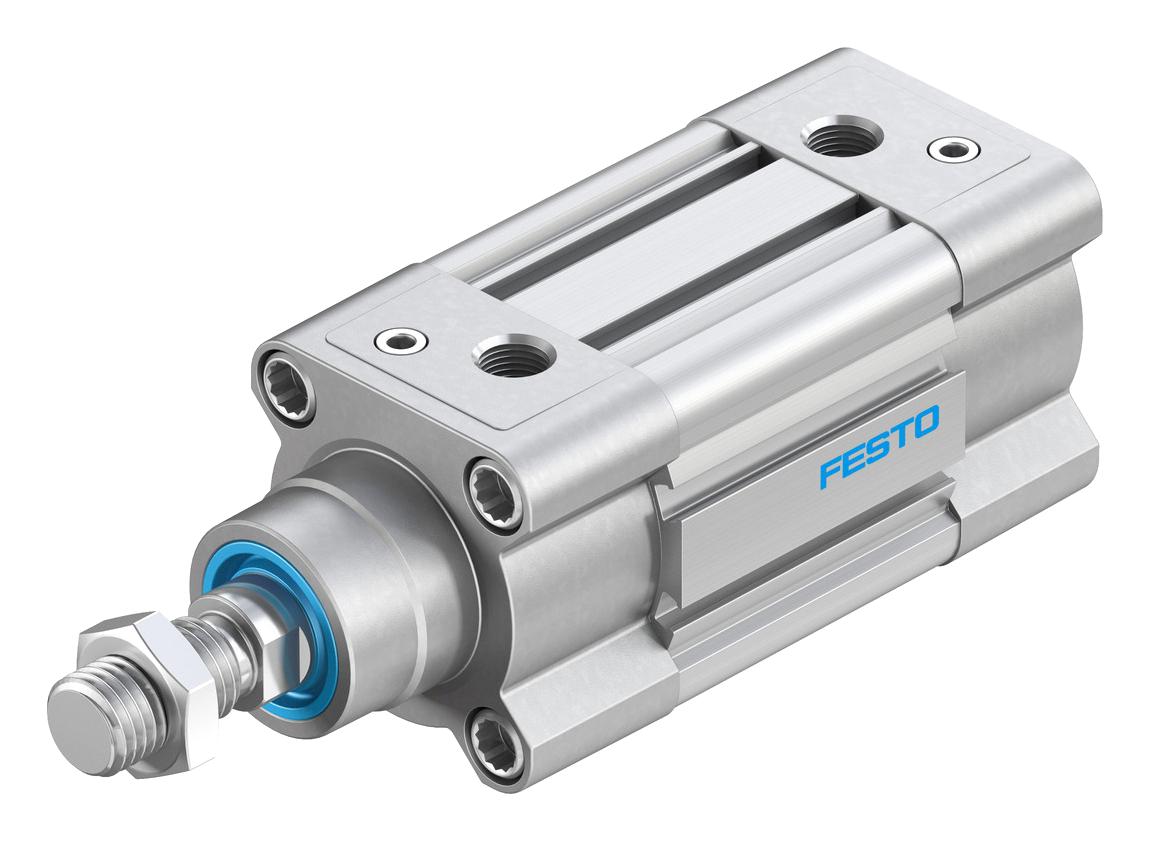 Festo Dsbc-50-25-D3-Ppva-N3 Cylinder, Dbl Acting, 50mm, 12Bar, 25mm