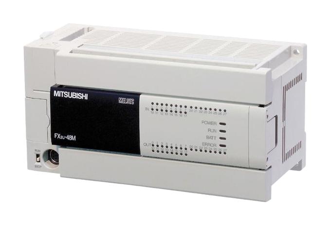 Mitsubishi Fx3U-48Mt-Ess Process Controller, 48I/o, 40W, 240Vac