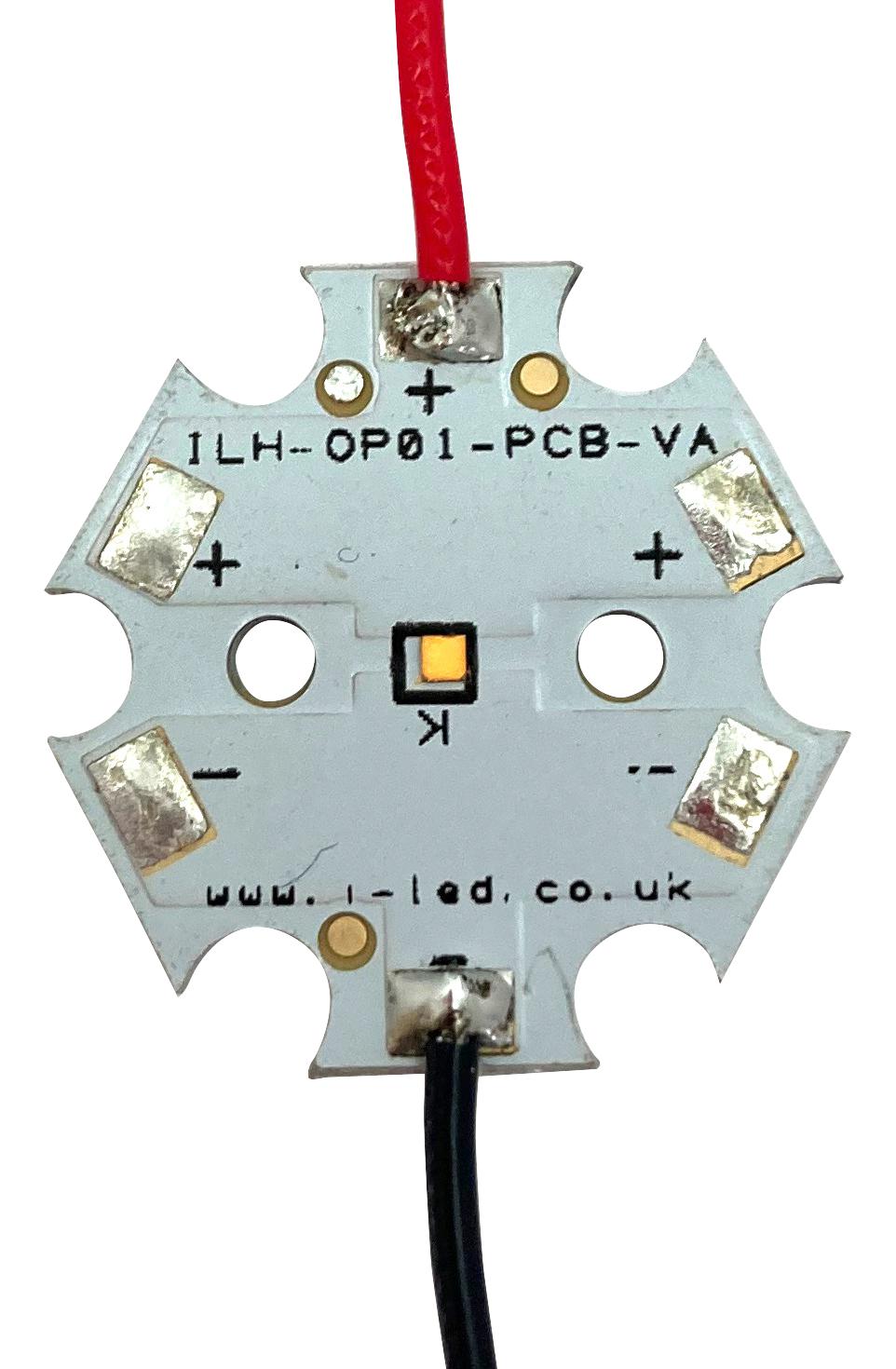 Intelligent Led Solutions Ilh-Op01-Pcgr-Sc221-Wir200. Led Module, Green, 274Lm, 566Nm, Star