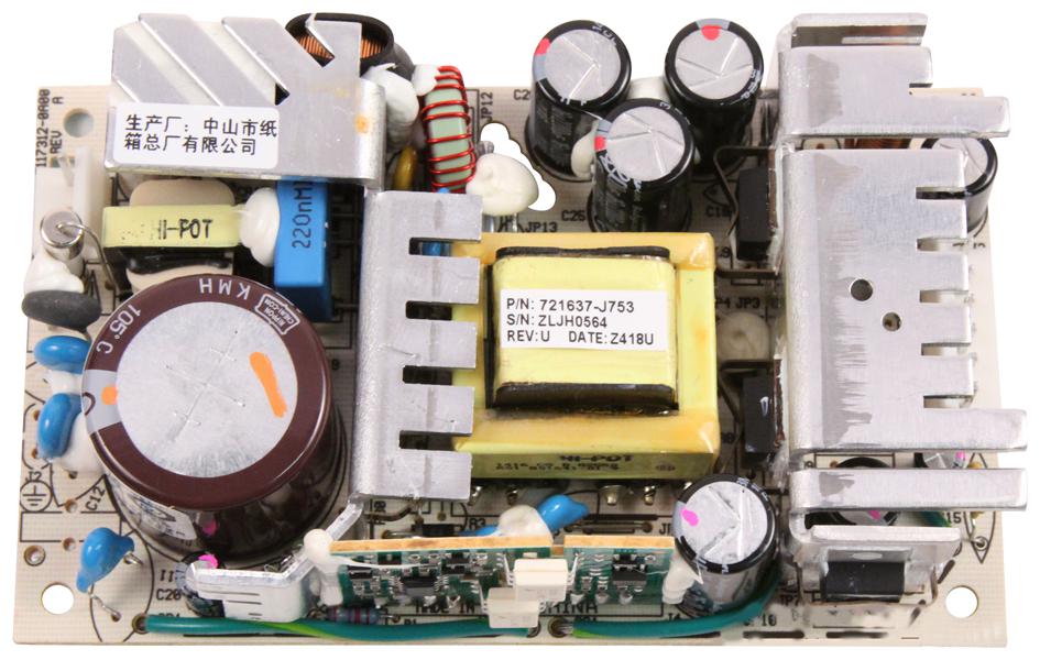 Artesyn Embedded Technologies Nlp65-9610J Ac-Dc Converter, Open Frame, 3 O/p, 65W,