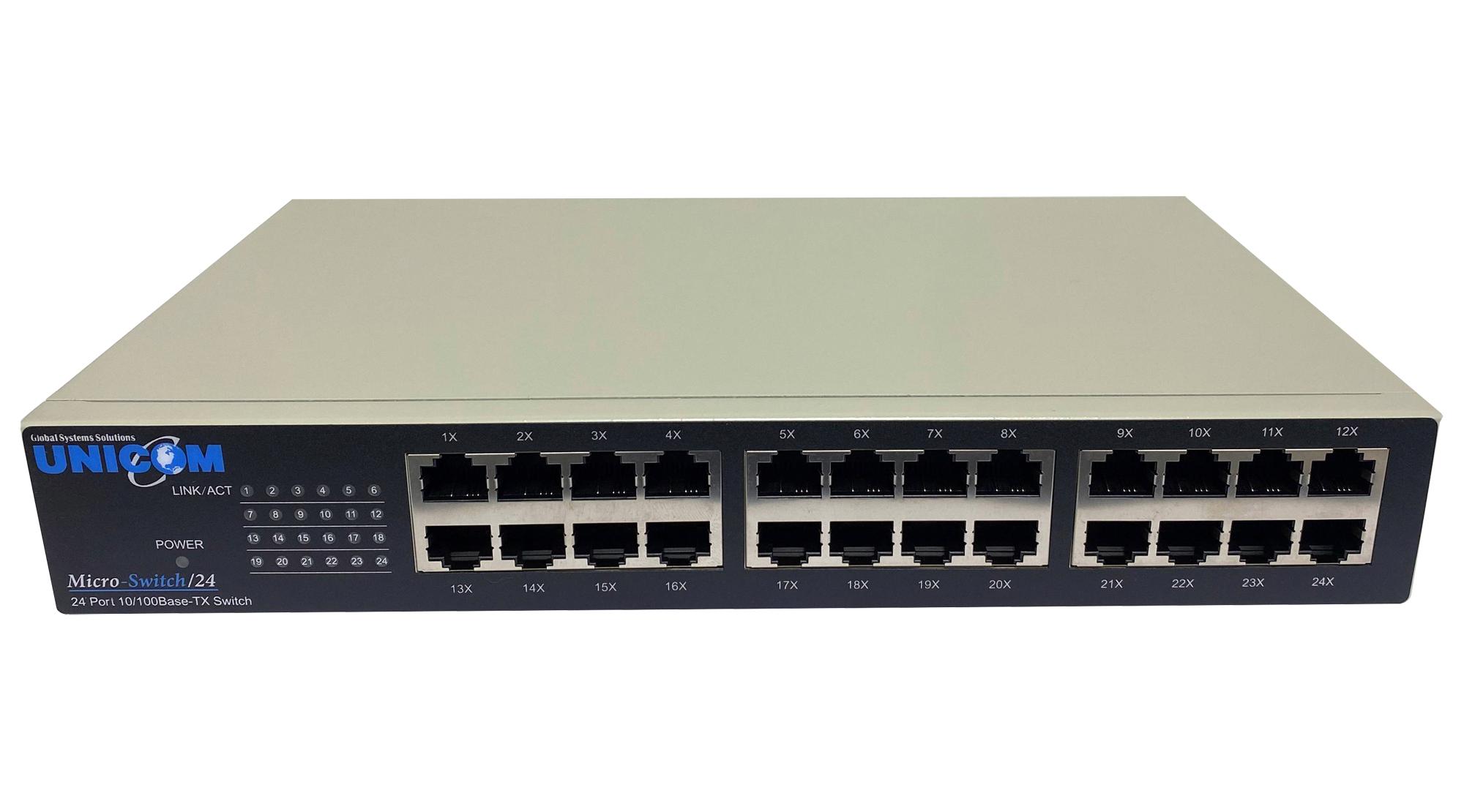 Unicom Fep-31024T-3 Enet Sw, Rj45X24, Desktop/rack