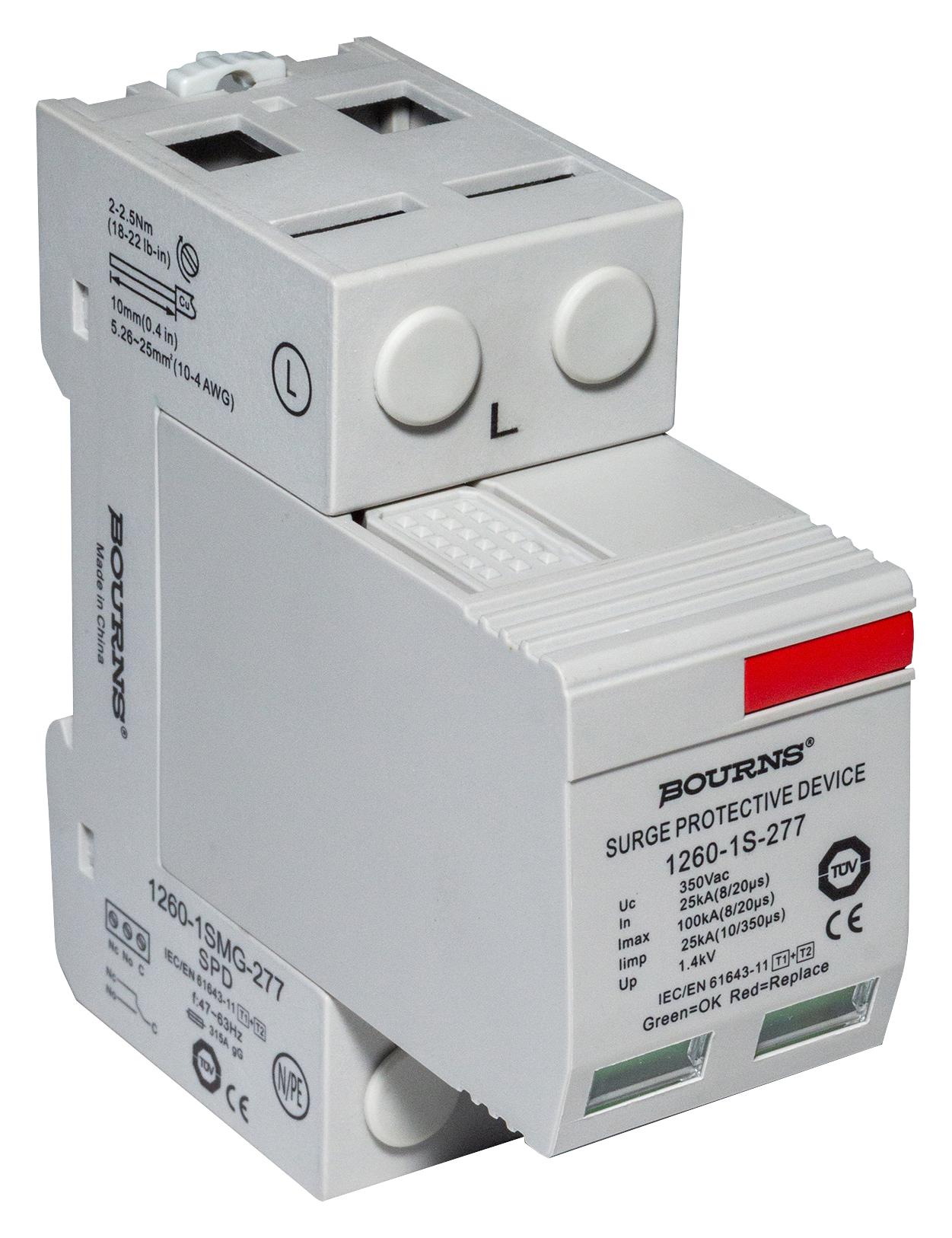 Bourns 1260-1Smg-230 Surge Protector, 100Ka, 275Vac