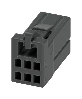 Phoenix Contact 1378153 Connector Housing, Rcpt, 6Pos, 2.5mm