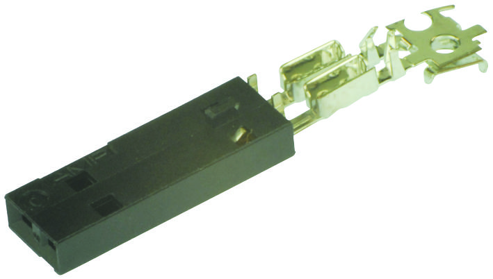 Amp Connectors / Te Connectivity 103970-1 Wire-Board Connector Receptacle, 2 Position, 2.54mm