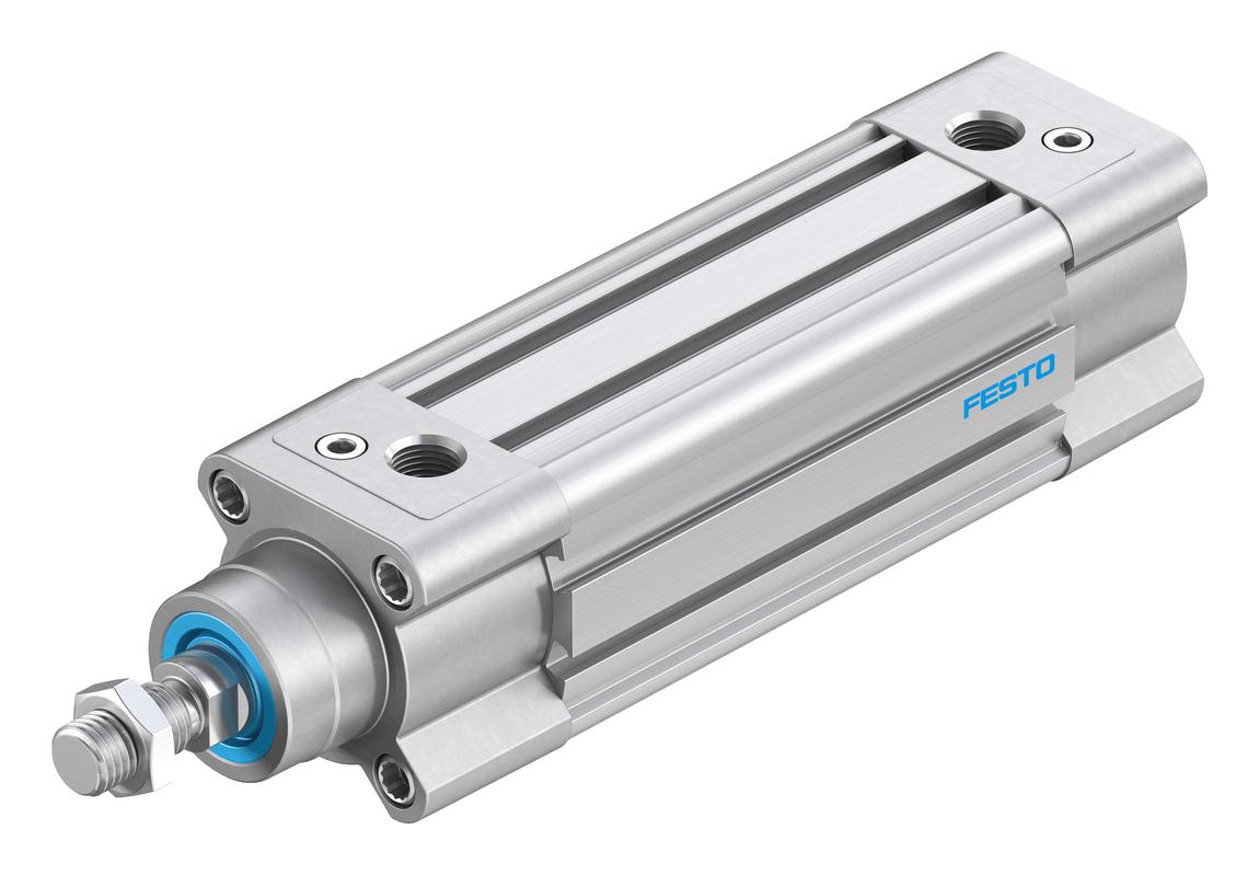 Festo Dsbc-80-40-D3-Ppva-N3 Cylinder, Dbl Acting, 80mm, 12Bar, 40mm