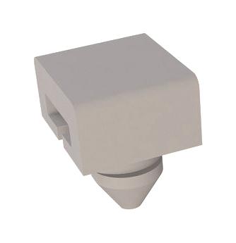 Essentra Components 23Ta00110 Cable Tie Mount, Nylon 6.6, Natural