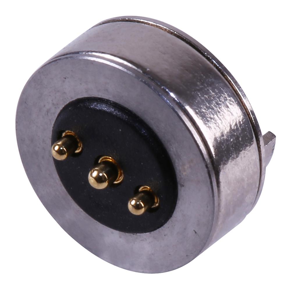 Edac 685-0032220-111 Magnetic Pogo Connector, Round, Plug, 3Pos