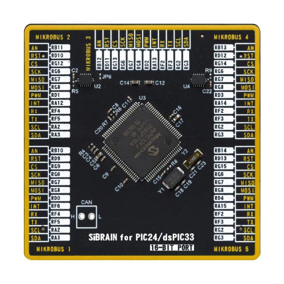 MikroElektronika Mikroe-4690 Add-On Board, Dspic33 Microcontroller
