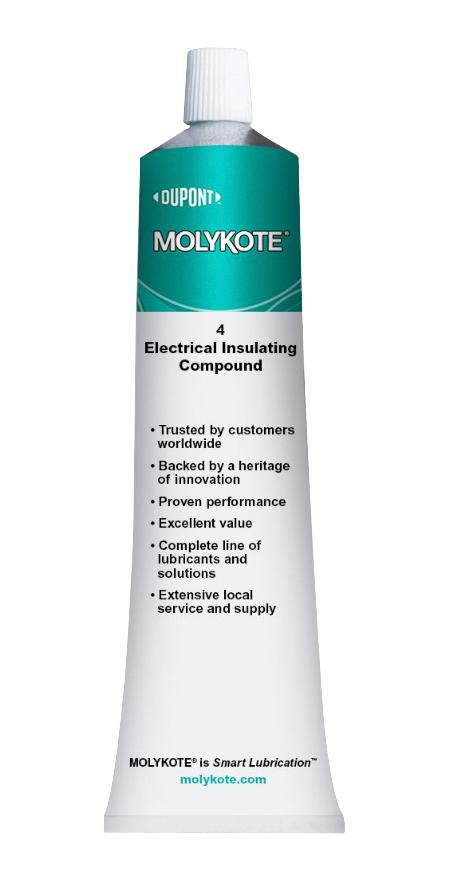 Molykote Molykote 4, 100G Compound, Silicone, Dc4, Tube, 100G