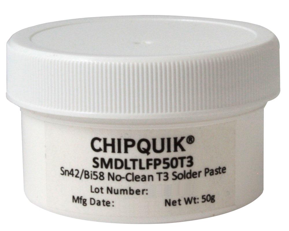 Chip Quik Smdltlfp50T3 Solder Paste, Synthetic No Clean, 50G