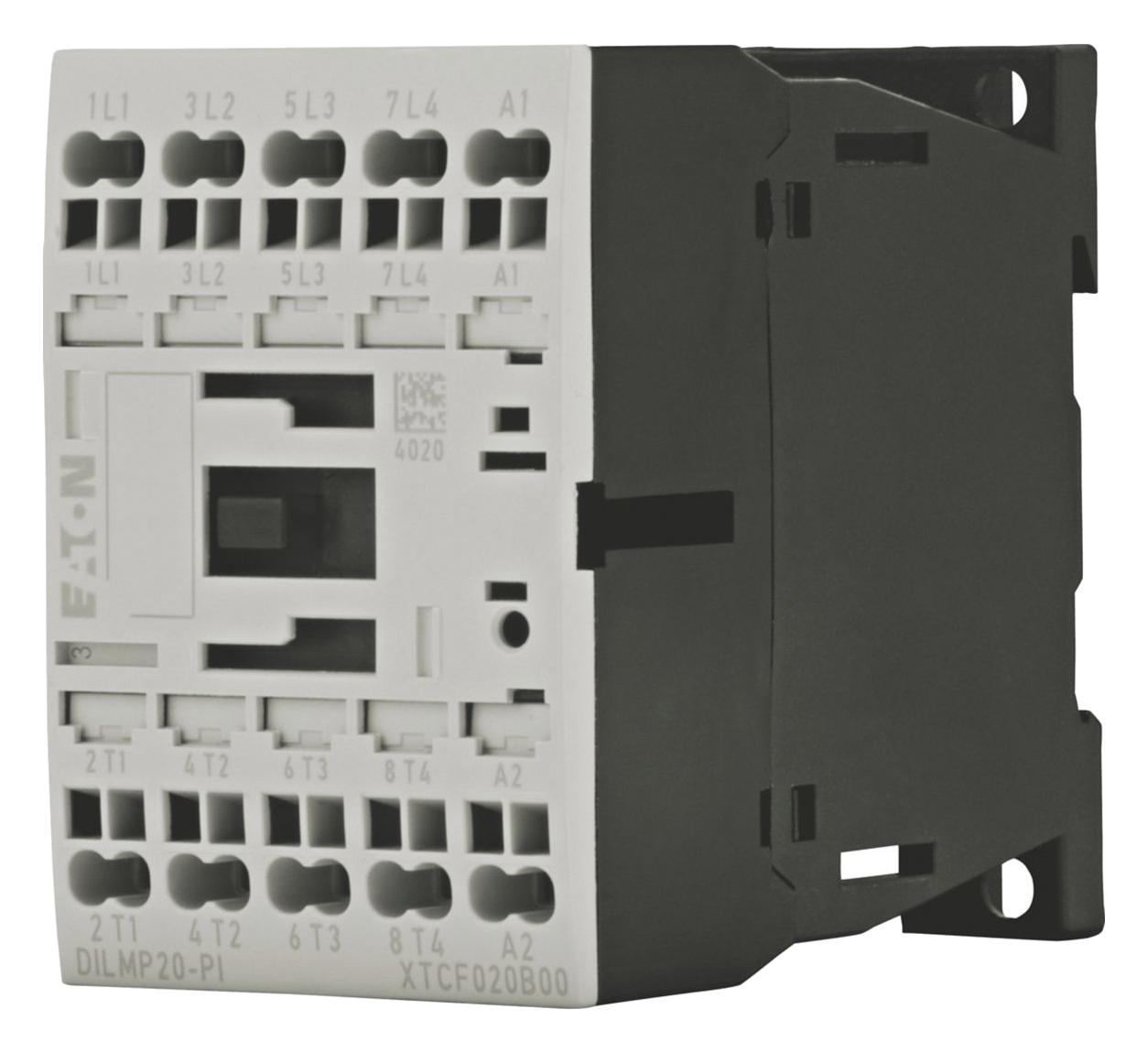 Eaton Moeller Dilmp20(24V50/60Hz)-Pi Contactor, 4Pst-No, 24Vac, Din/panel